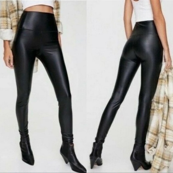 Wilfred | Faux Leather Leggings - Picture 3 of 9